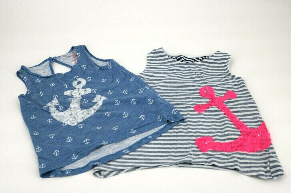 Maggie & Zoe Girl’s 2 Tank Top Sz M 5/6
